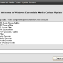 Обновление кодеков в Windows Essentials Codec Pack